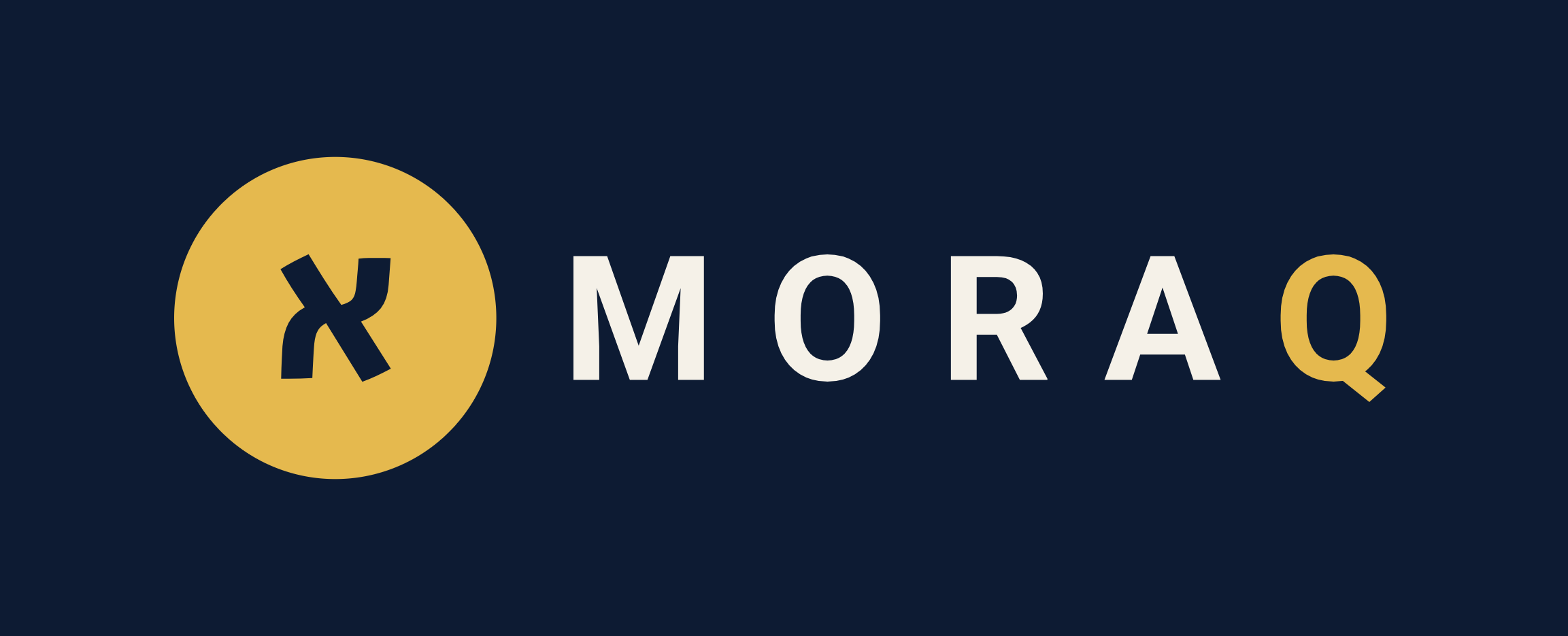 Logo horizontal sur fond nuit